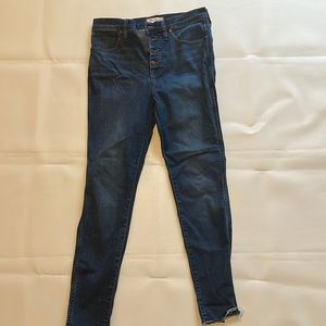 Madewell Jeans with raw hem - size 29